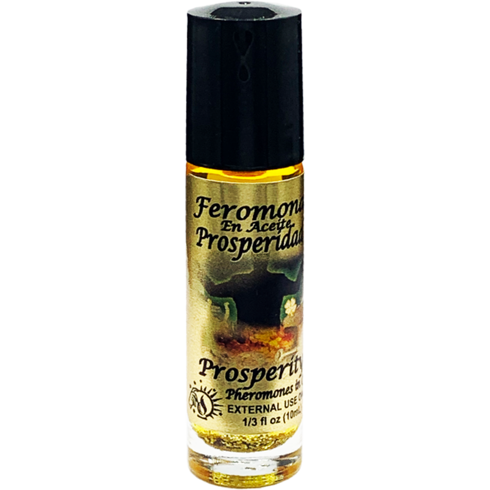 1/3 oz Roll On Pheromones - Prosperity (Prosperidad) - Magick Magick.com