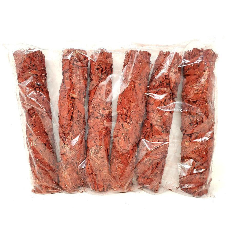 8-9" Dragon's Blood Sage Smudge Stick - Magick Magick.com