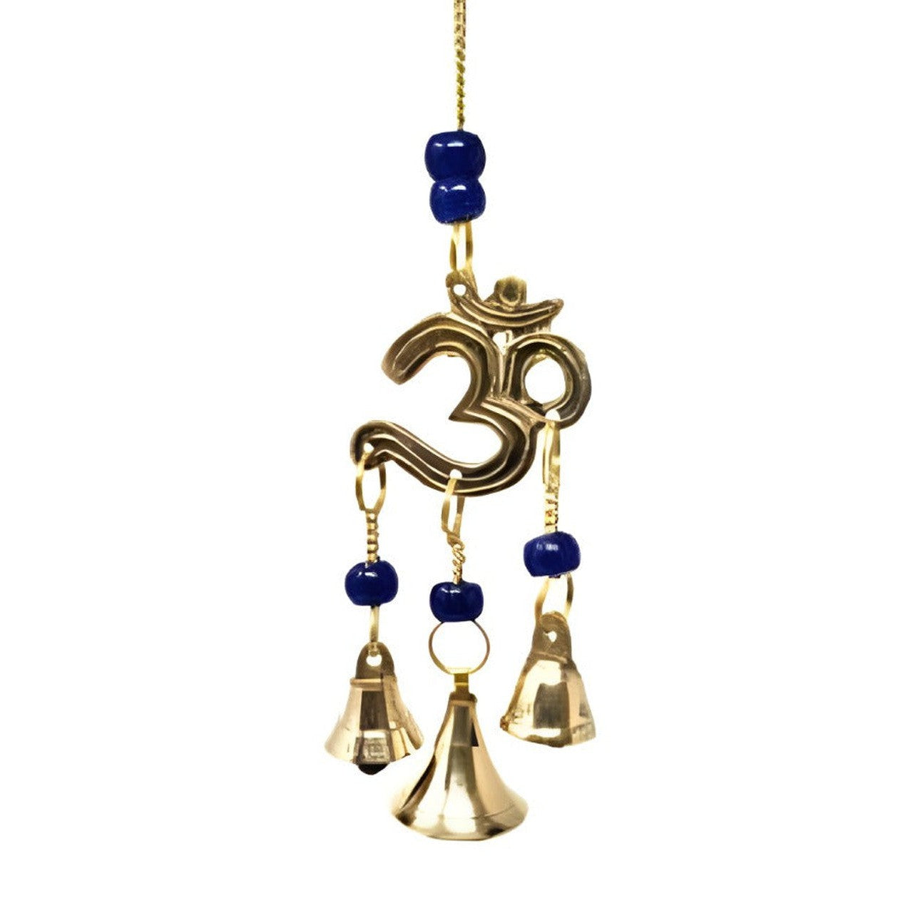 8" Om Brass Wind Chime - Magick Magick.com