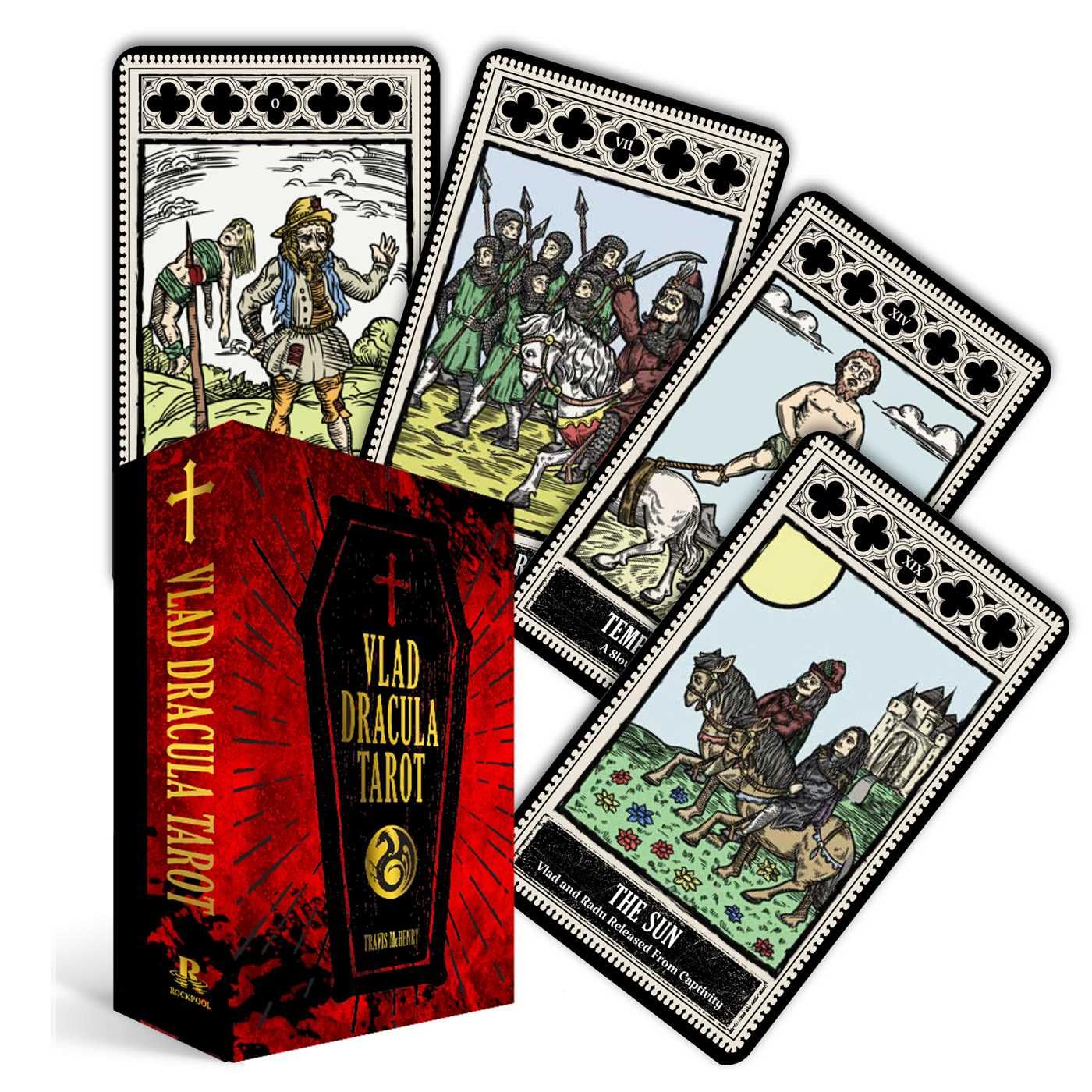 Vlad Dracula Tarot by Travic McHenry (Opened Box)