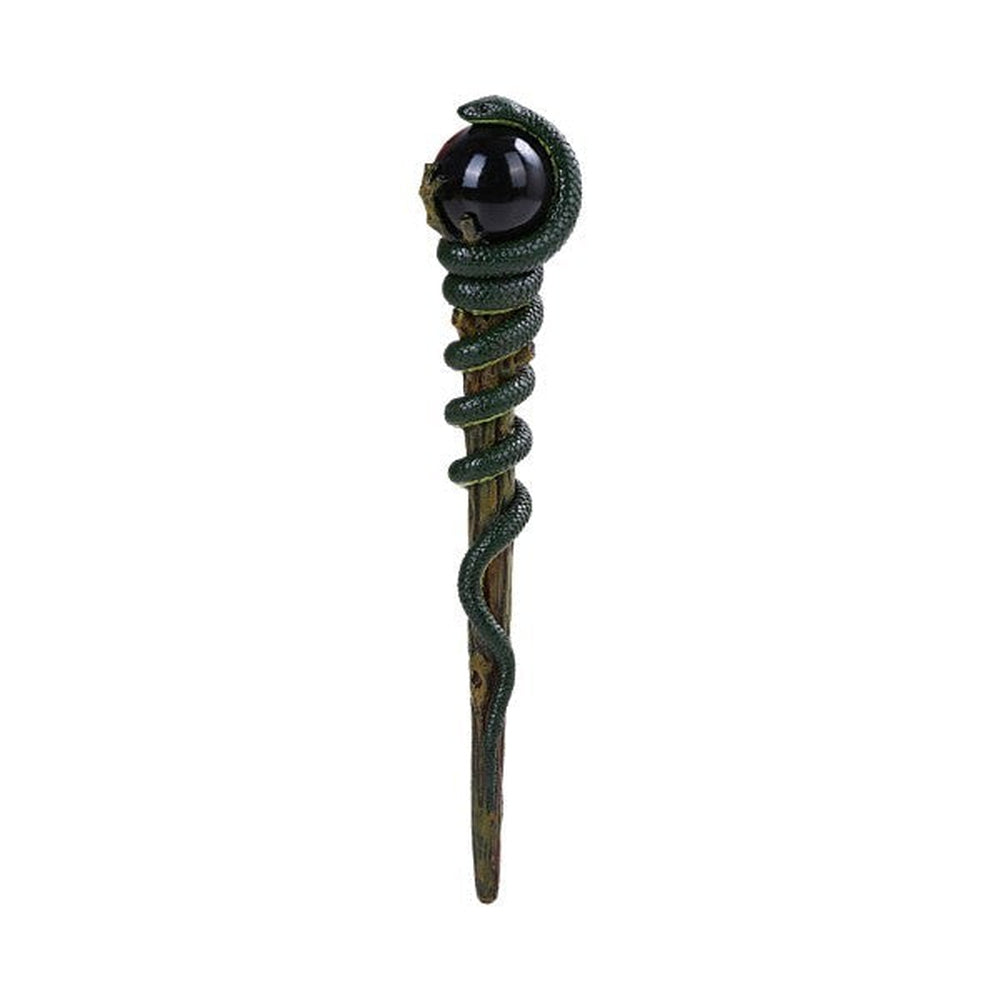 9.5" Mystical Wand - Snake - Magick Magick.com