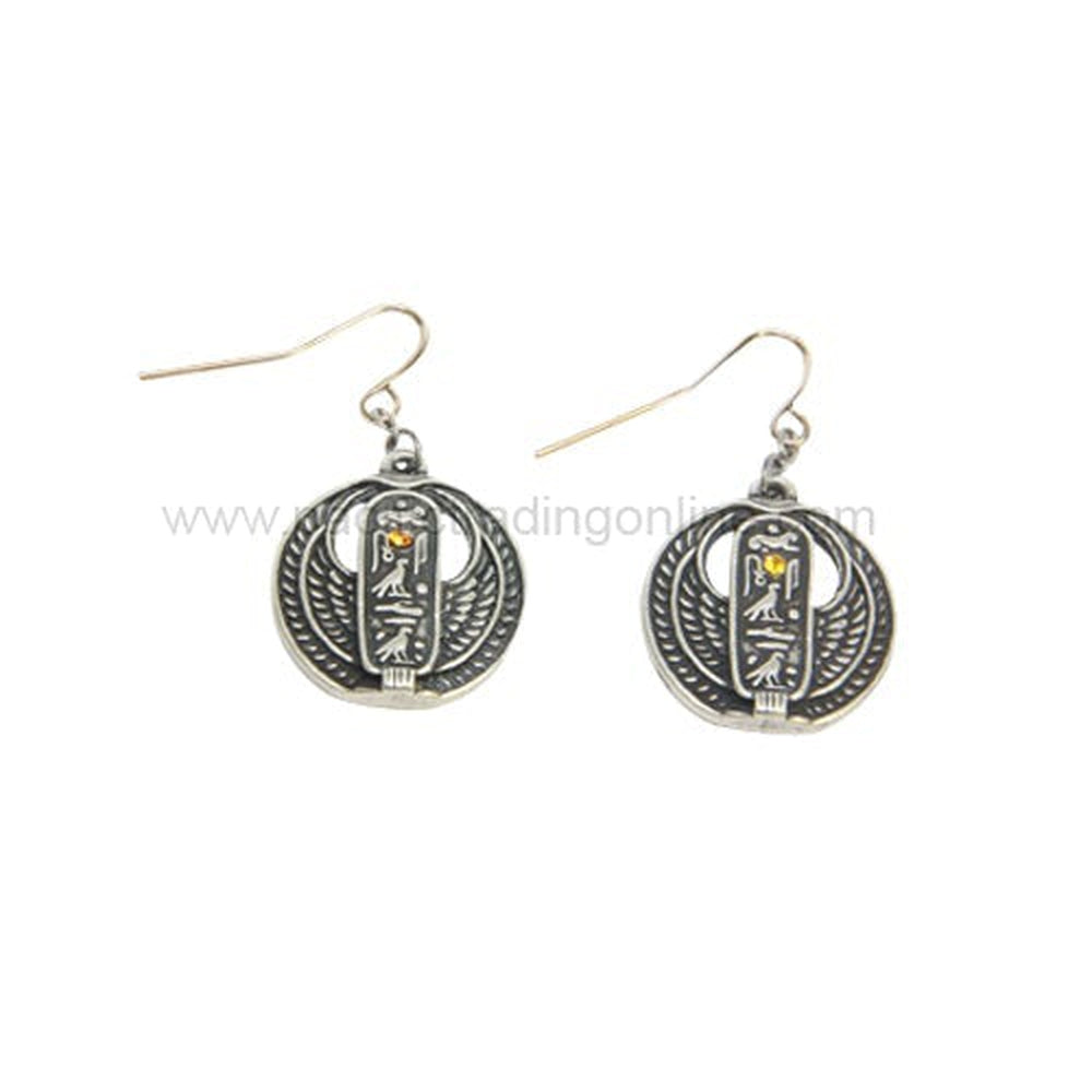 Egyptian Cartouche Earrings - Magick Magick.com