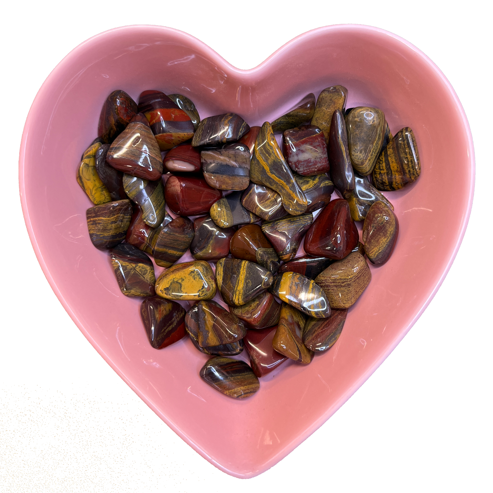 Mugglestone (Tiger Iron) Tumbled Stone Natural Gemstone - One Stone - Magick Magick.com