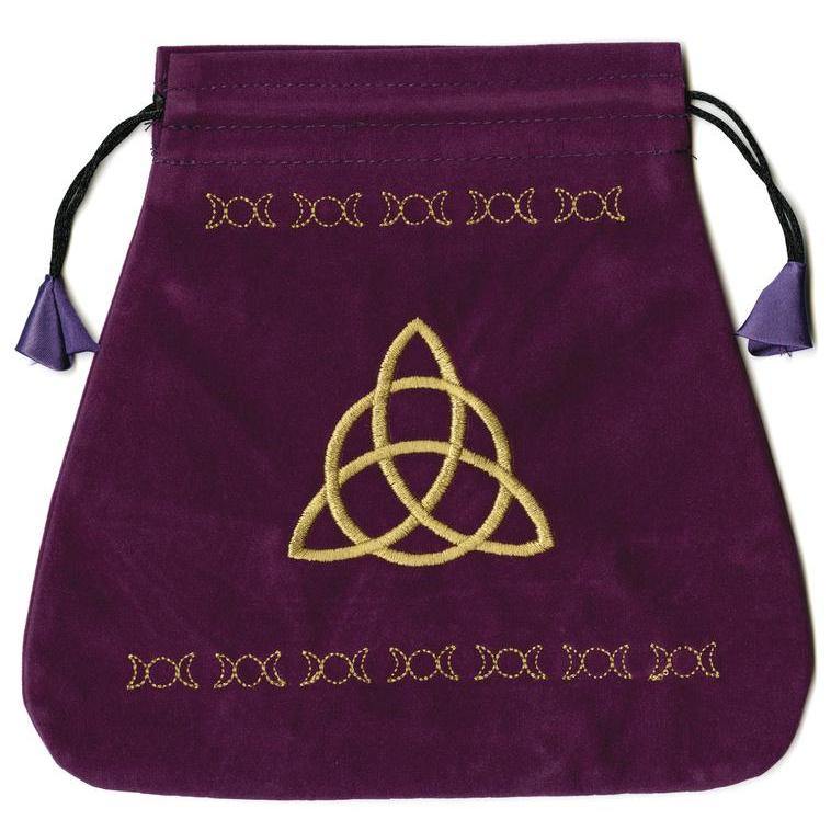 Triple Goddess Velvet Tarot Bag by Lo Scarabeo - Magick Magick.com