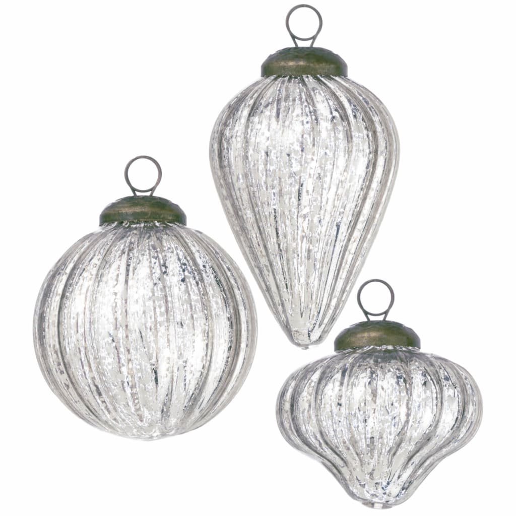 Mini Shapes Ornament (Set of 3) Christmas Decoration -