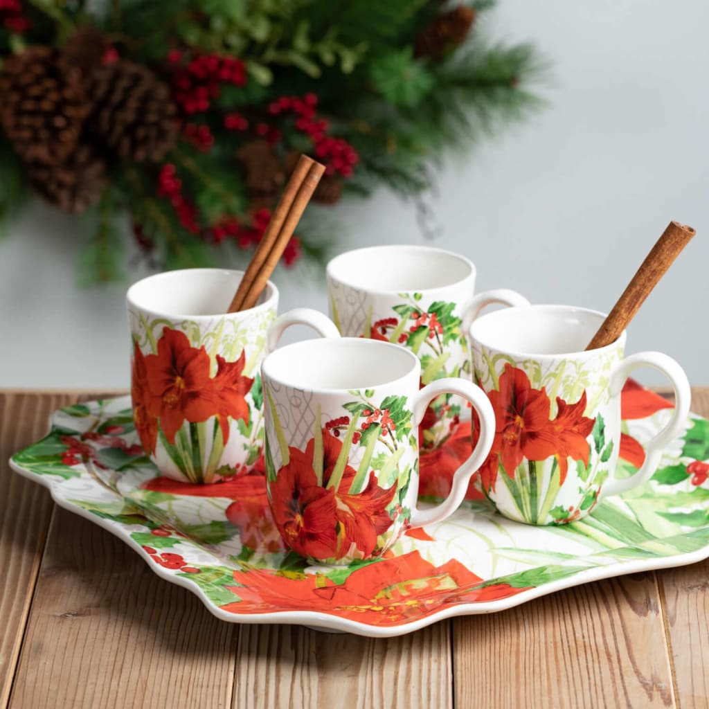 Botanical Platter Christmas Decoration - Christmas Indoor