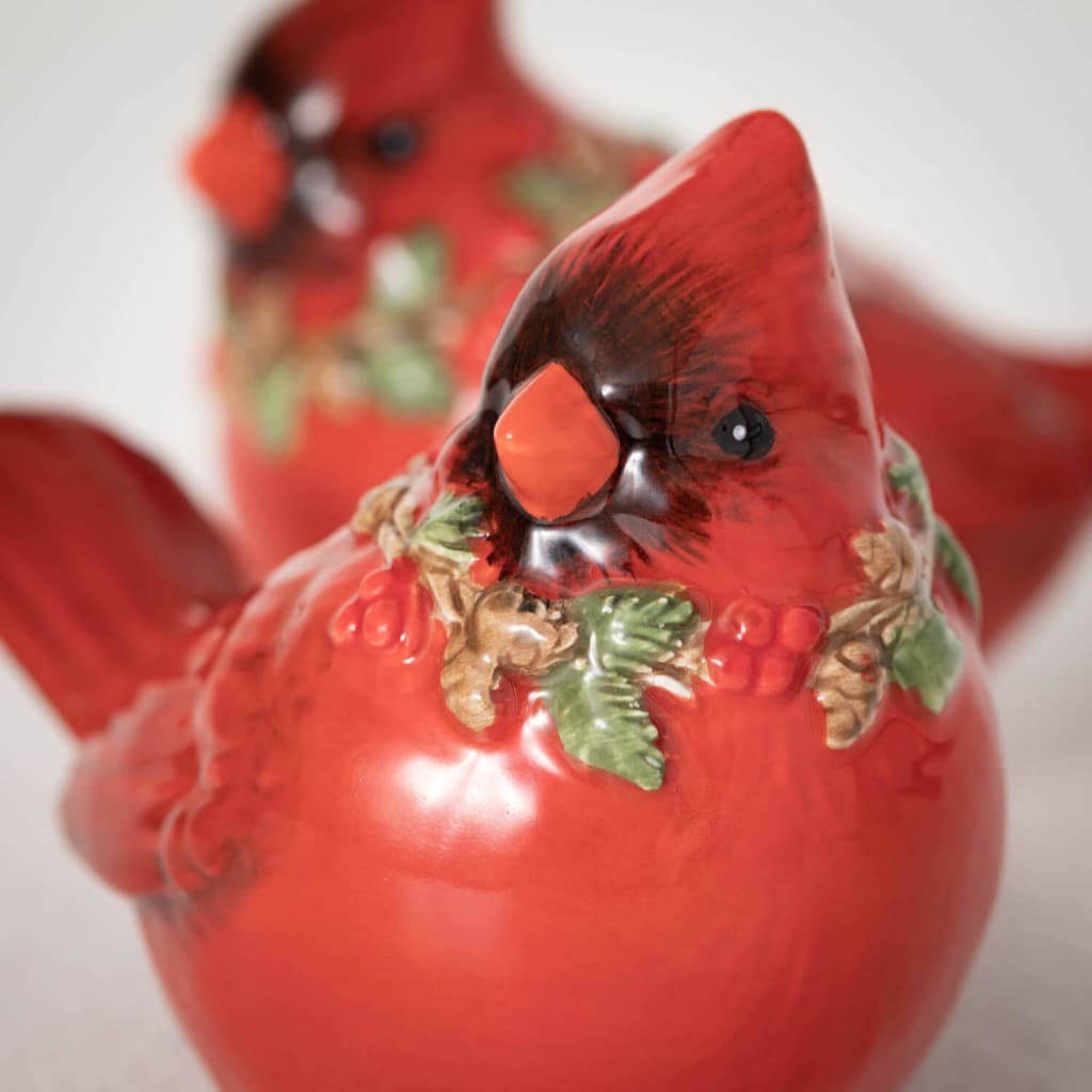 Cardinal Tabletop Figurine Set (Set of 2) Christmas