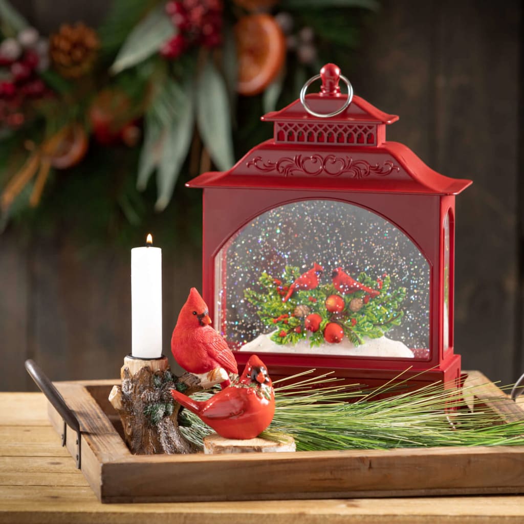 Cardinal Tabletop Figurine Set (Set of 2) Christmas