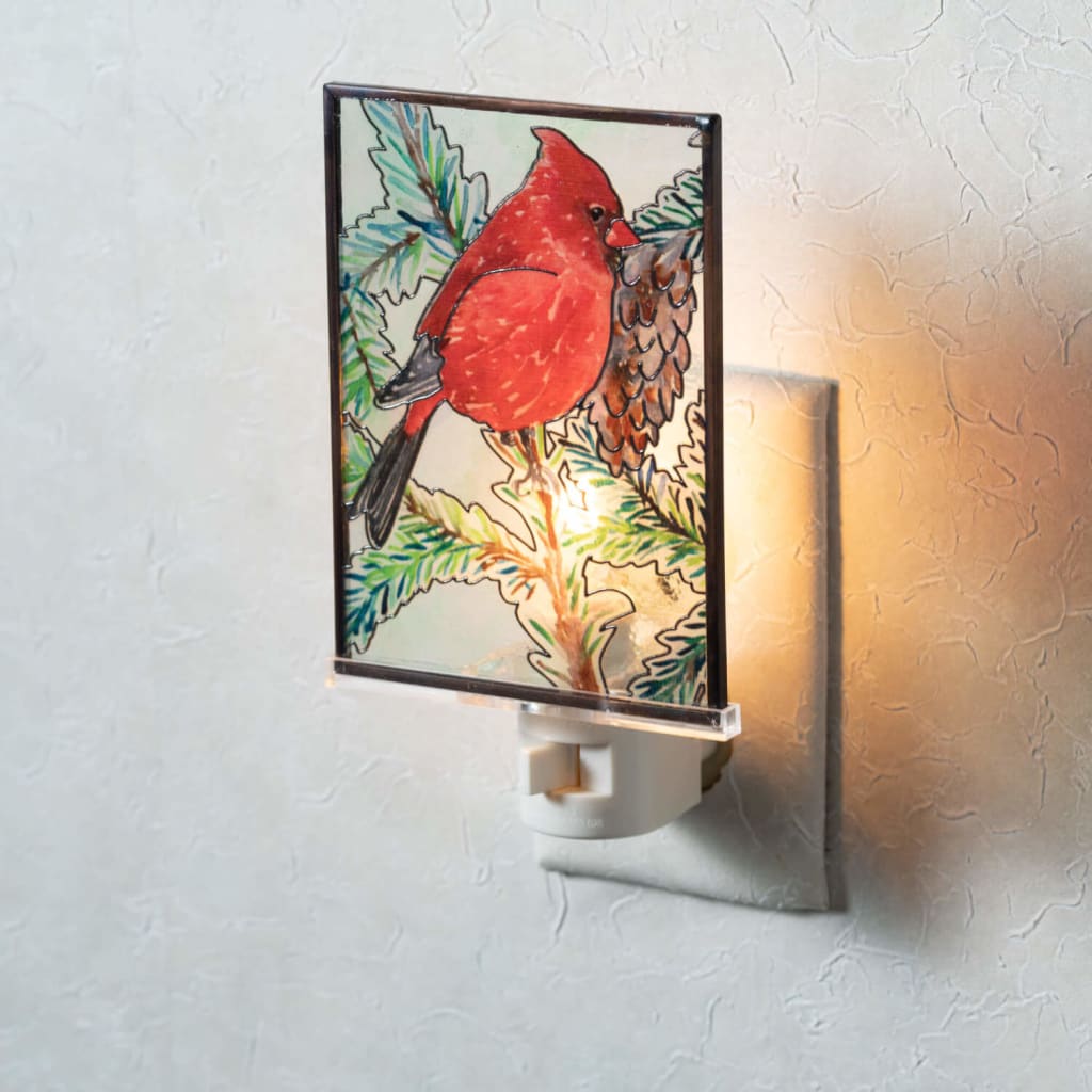 Cardinal Nightlight Christmas Decoration