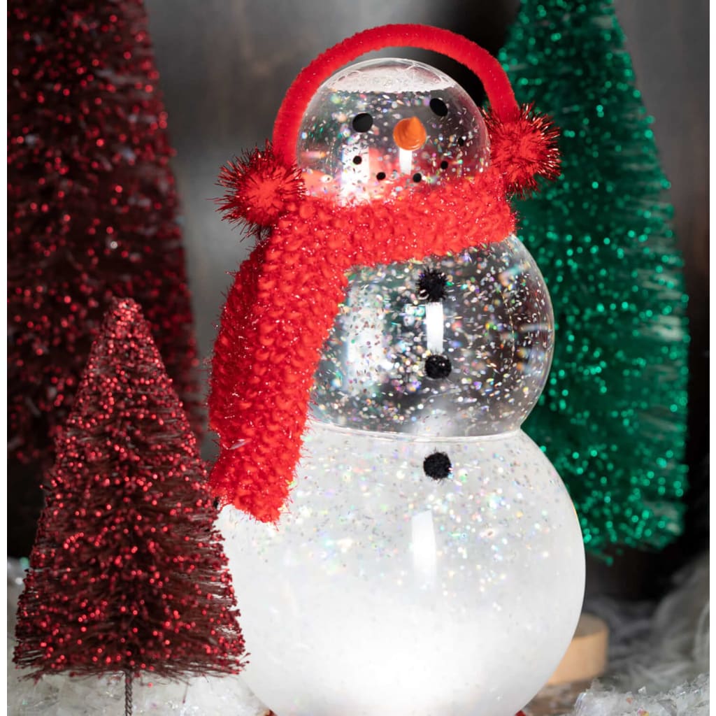 Green Bottlebrush Tree Set (Set of 3) Christmas Decoration -
