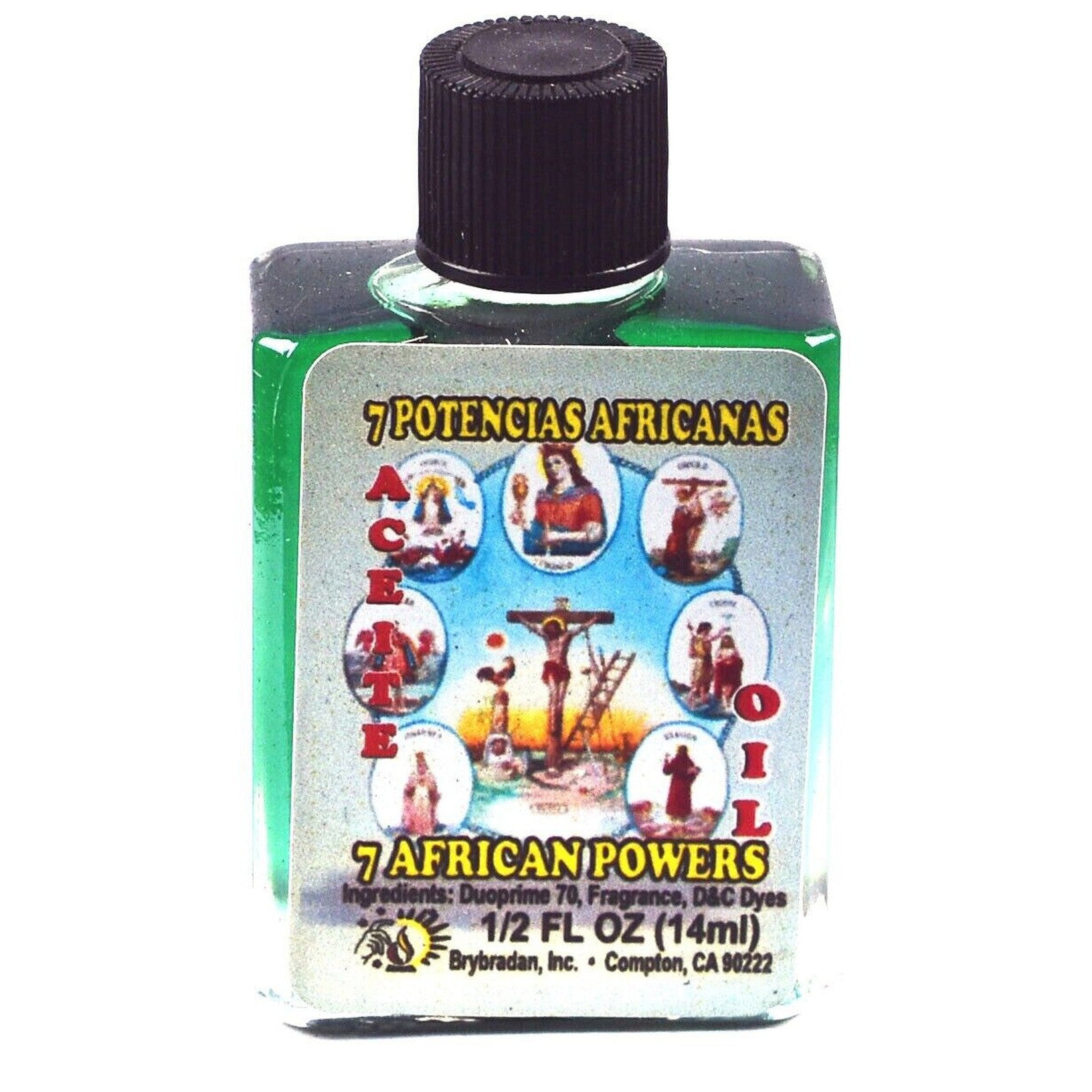1/2 oz Brybradan Spiritual Oil - 7 African Powers - Magick Magick.com