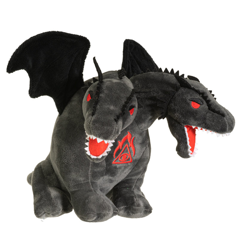 15.5" Double Headed Dragon Plush Doll - Magick Magick.com