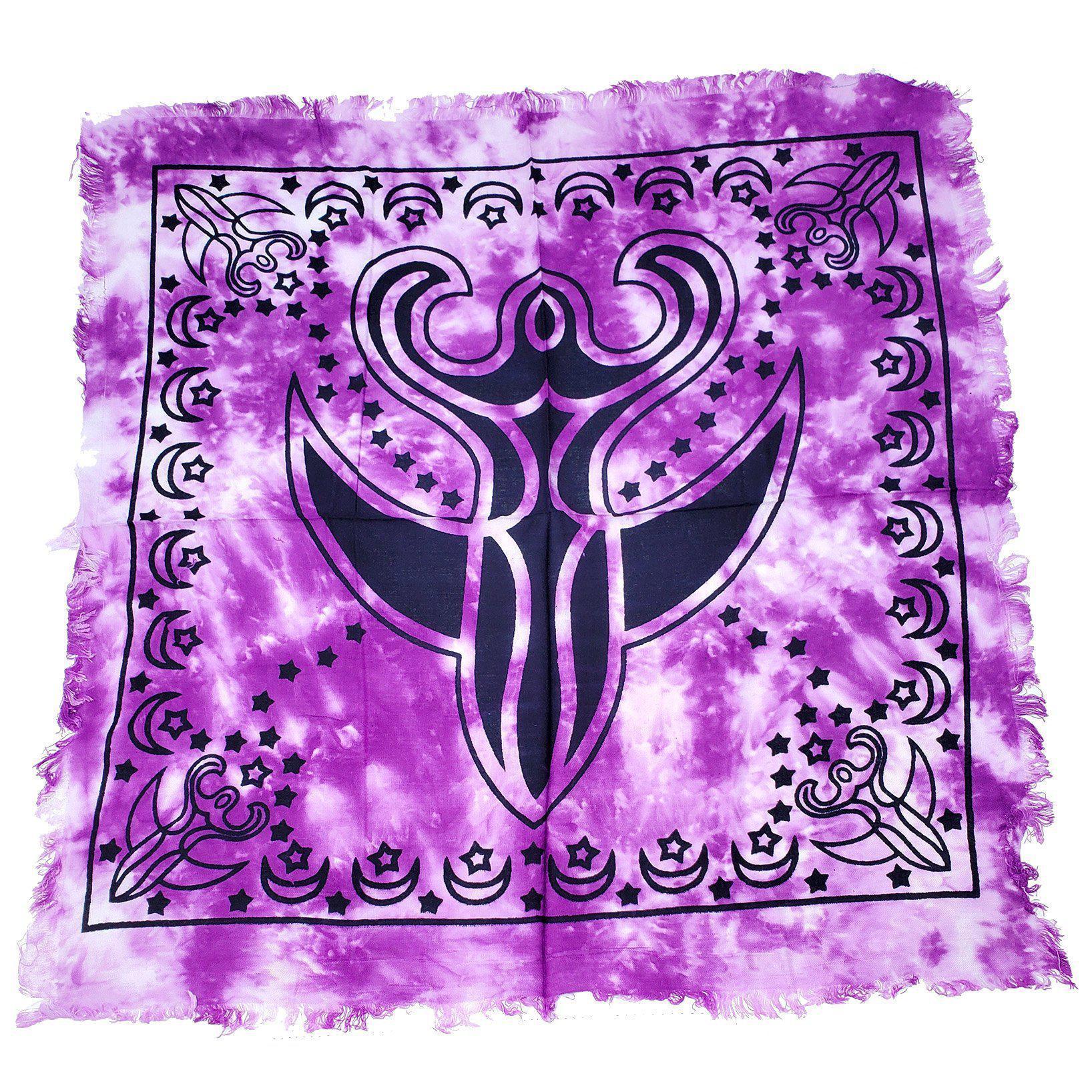 18" Satin Altar Cloth - Goddess - Magick Magick.com