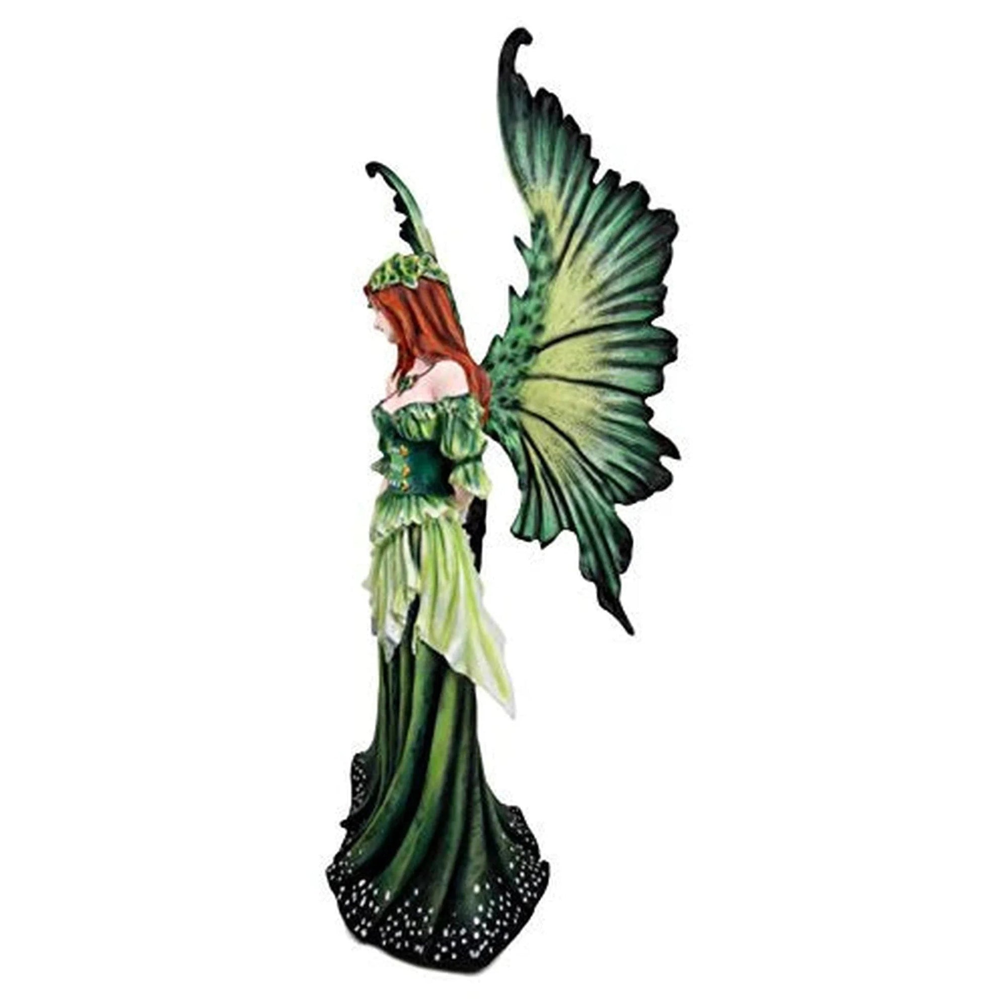 19.25" Amy Brown Fairy Statue - Green Lady of the Forest - Magick Magick.com