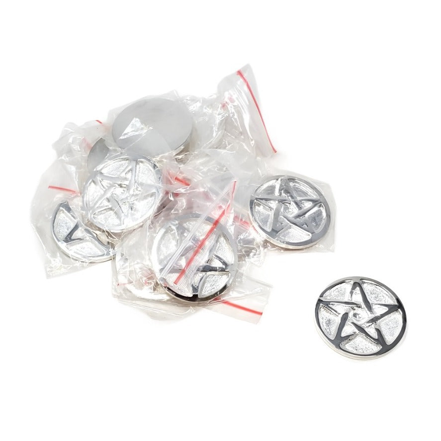 1.25" Pentagram Altar Coin - Magick Magick.com