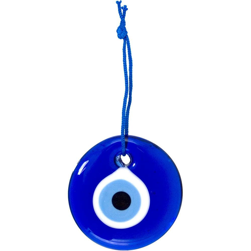 2.5" Evil Eye Talisman - Round Glass - Magick Magick.com