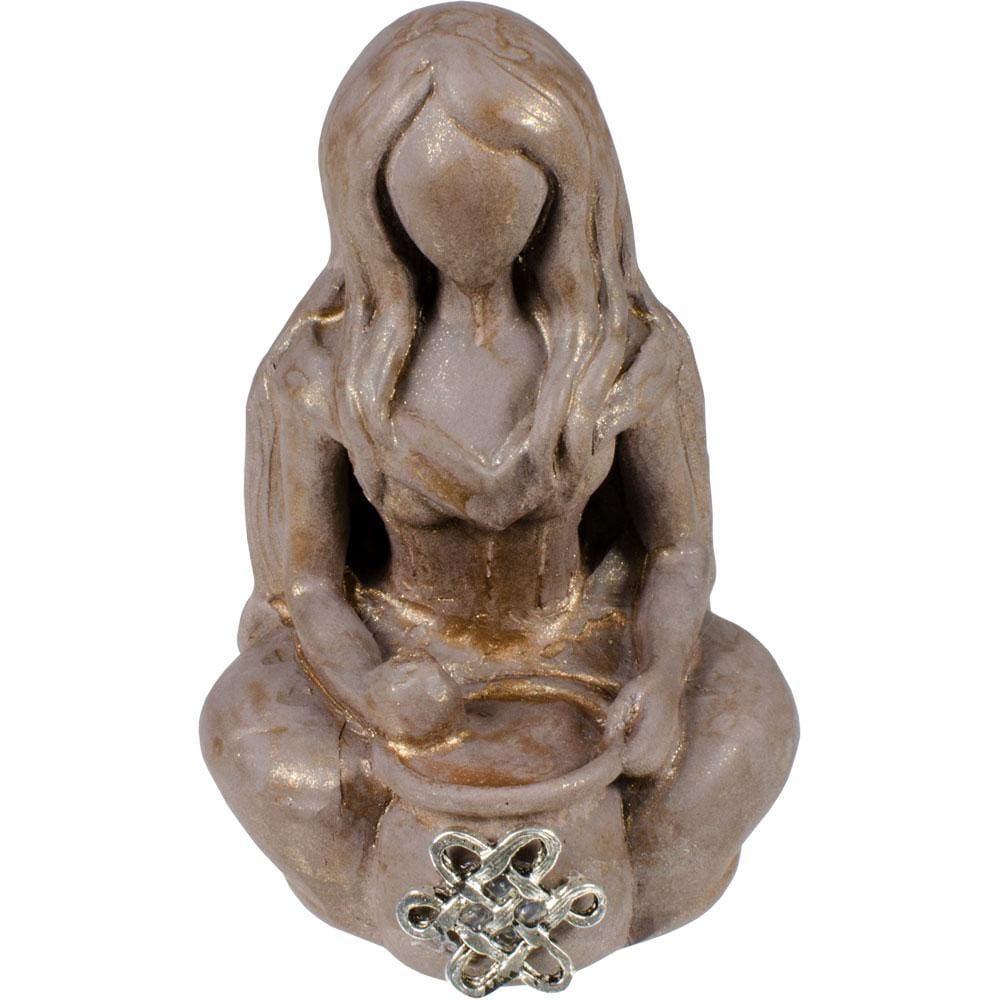 3" Gypsum Cement Figurine - Cerridwen Goddess - Magick Magick.com