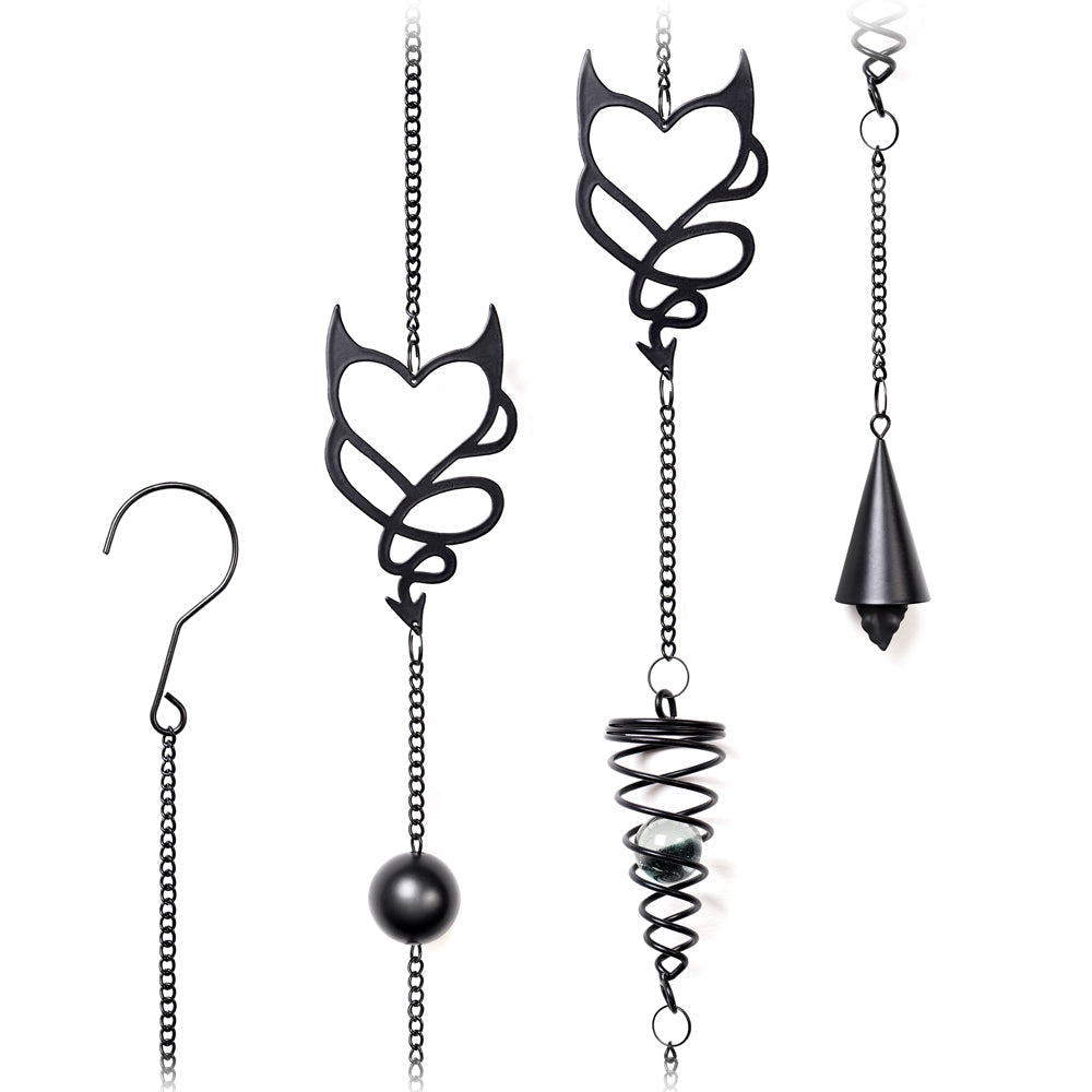 38.5" Devil Heart Hanging Decoration - Magick Magick.com