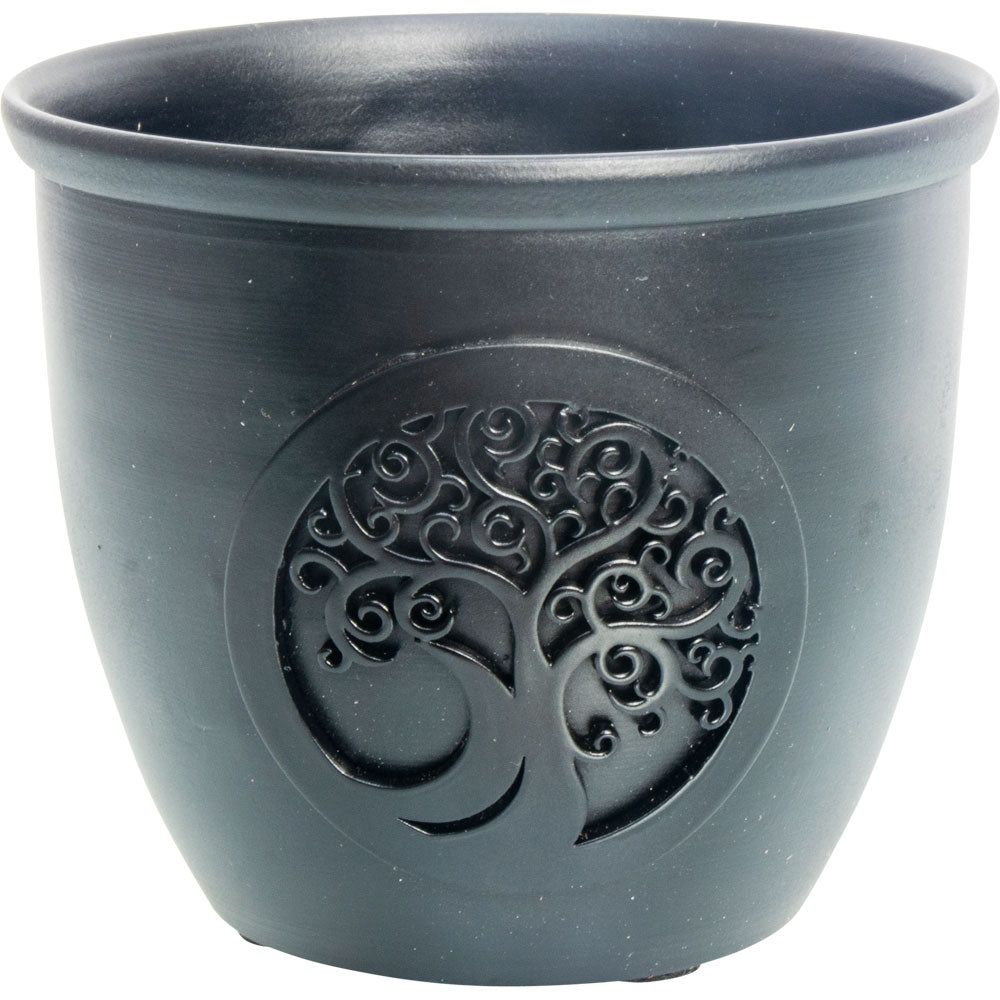 3.5" Cast Iron Smudge Pot - Tree of Life - Magick Magick.com