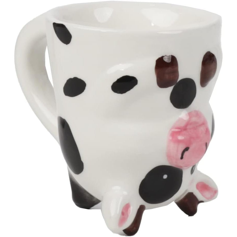 3.5" Ceramic Mini Mug - Cow - Magick Magick.com