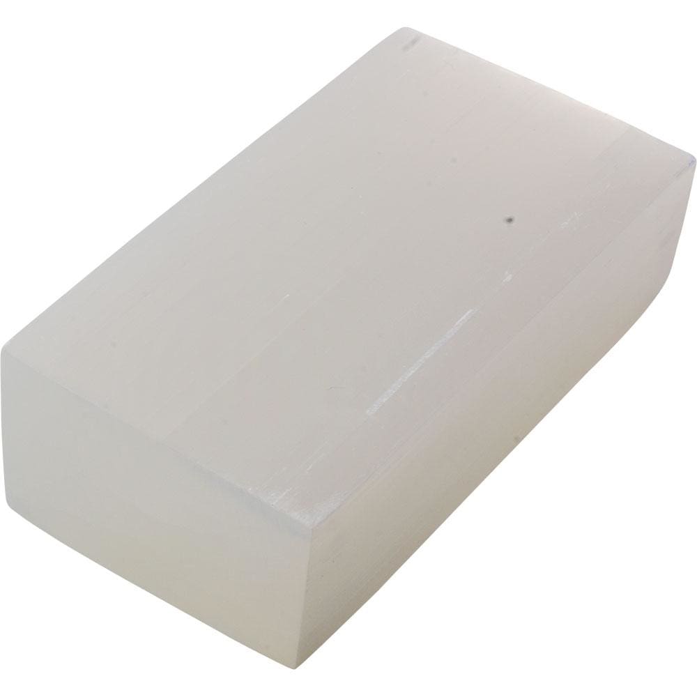 3.75" Selenite Charging Plate Small - Rectangle - Magick Magick.com