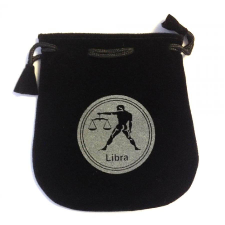 5" Astrology Sign Velvet Bag - Libra - Magick Magick.com