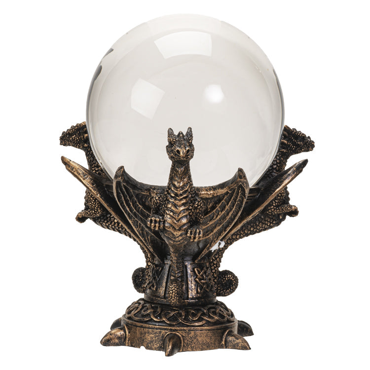 8" Dragon Gazing Ball - Magick Magick.com