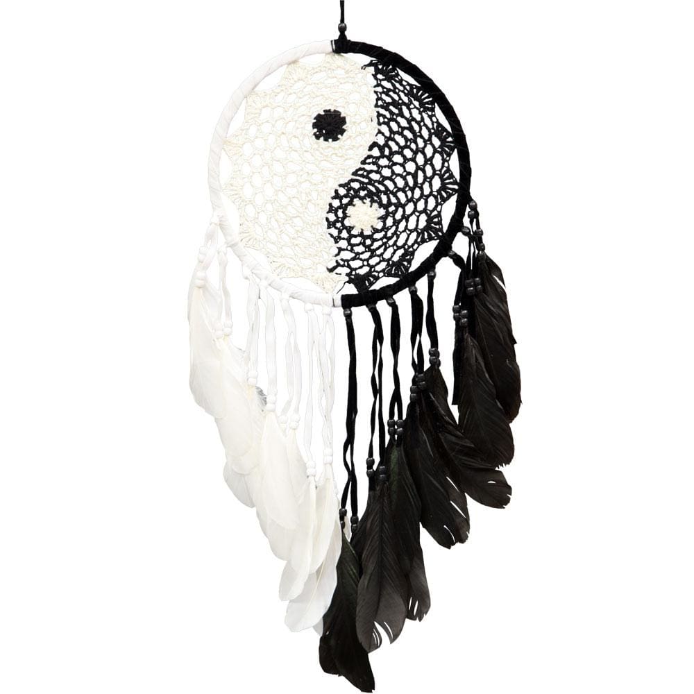 8" Dream Catcher - Woven Yin Yang - Magick Magick.com