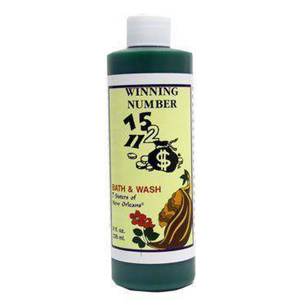 8 oz 7 Sisters Bath & Floor Wash - Winning Number - Magick Magick.com