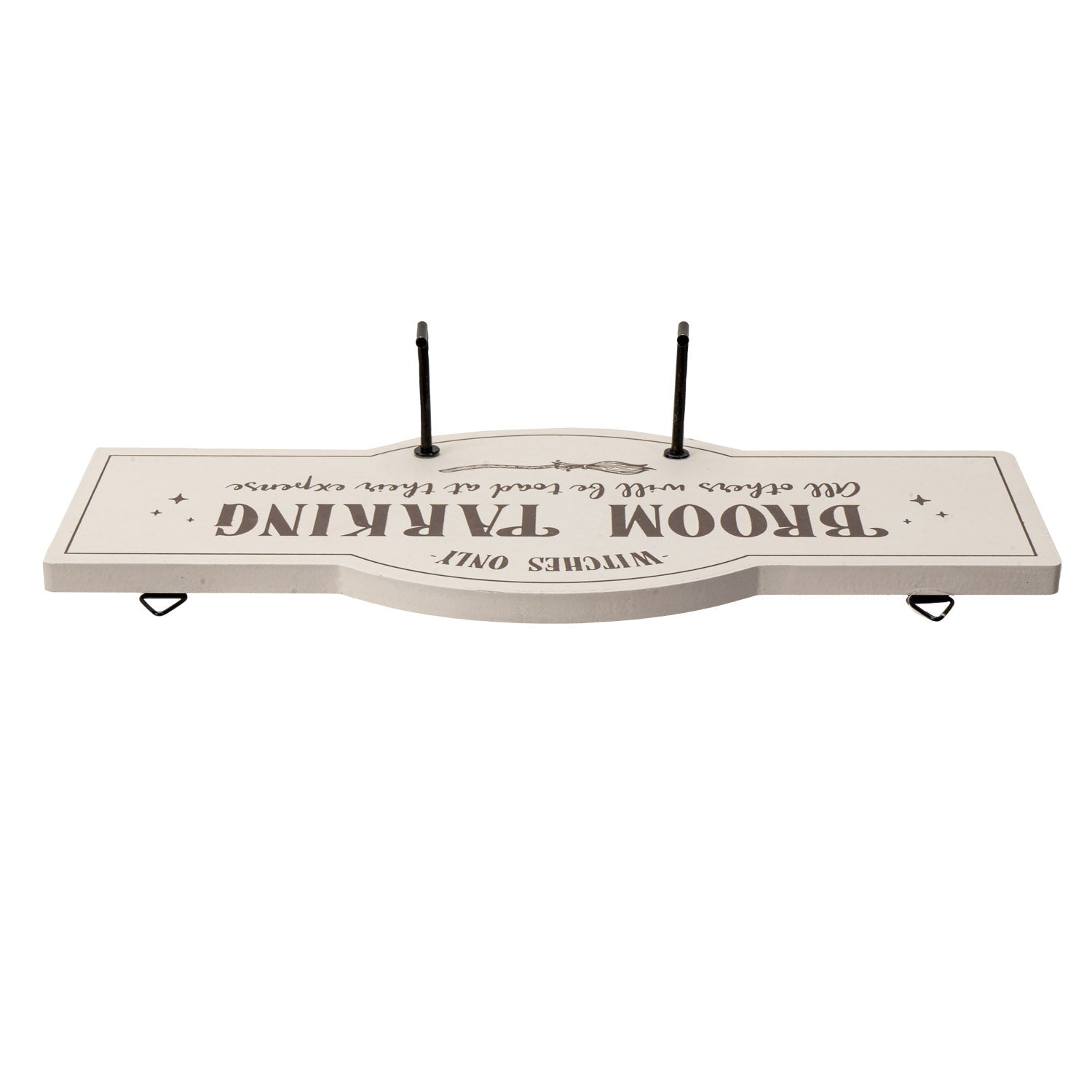 9.8" Broom Parking Sign - Magick Magick.com