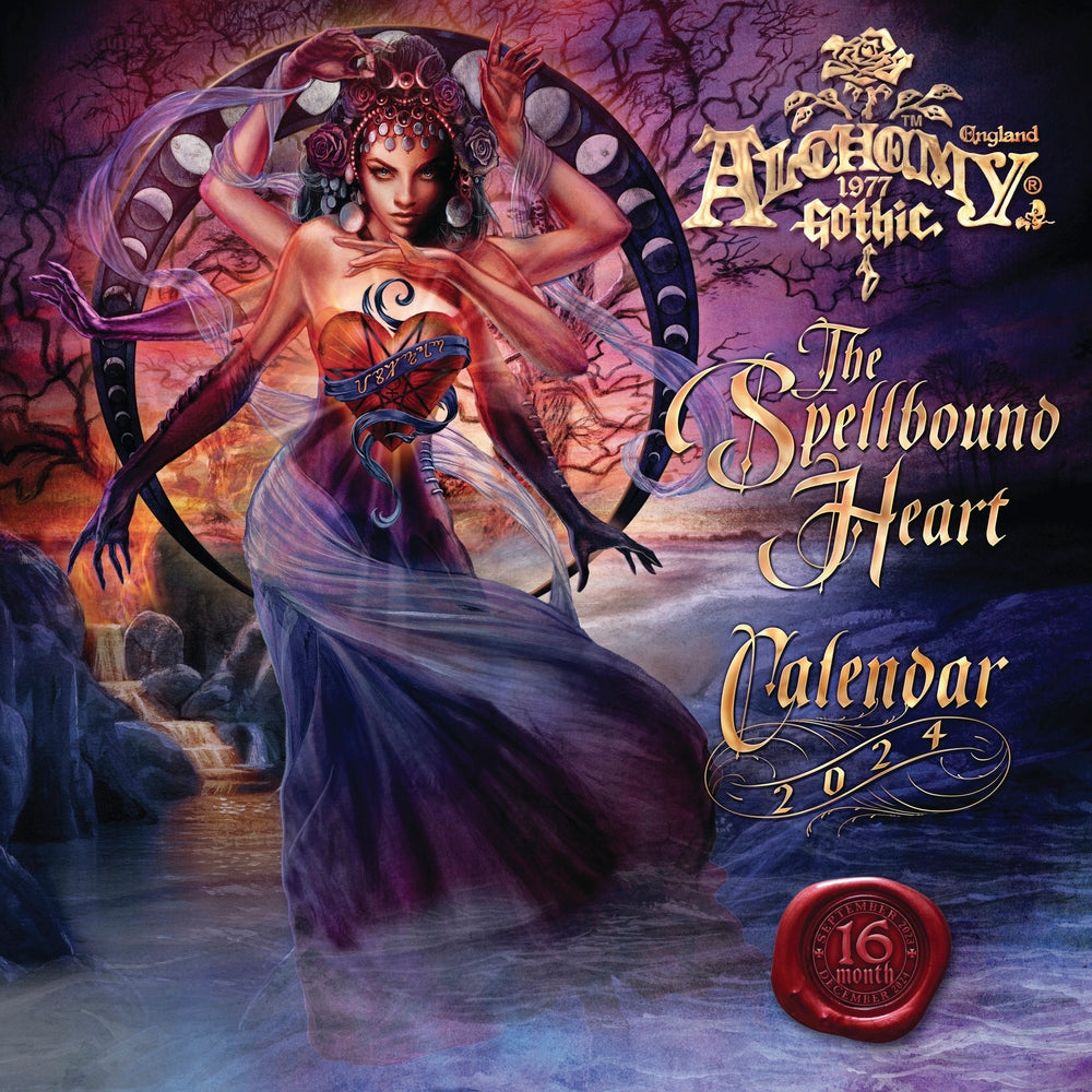 Alchemy 1977 Gothic 2024 Calendar by Alchemy 1977 - Magick Magick.com