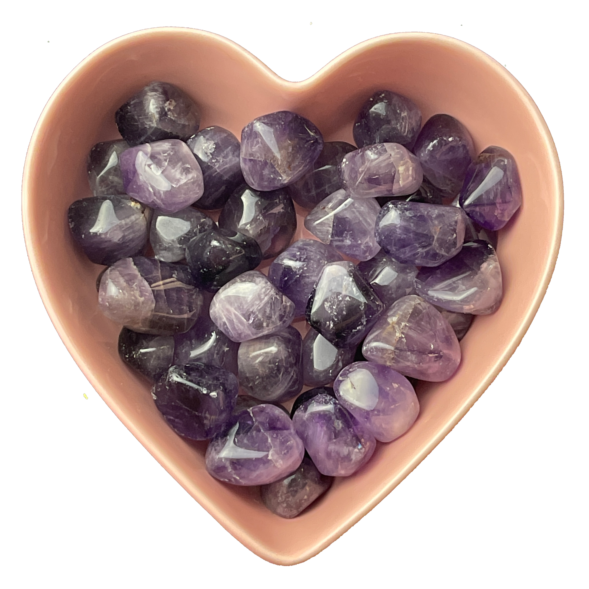 Amethyst Tumbled Stone Natural Gemstone - One Stone - Magick Magick.com