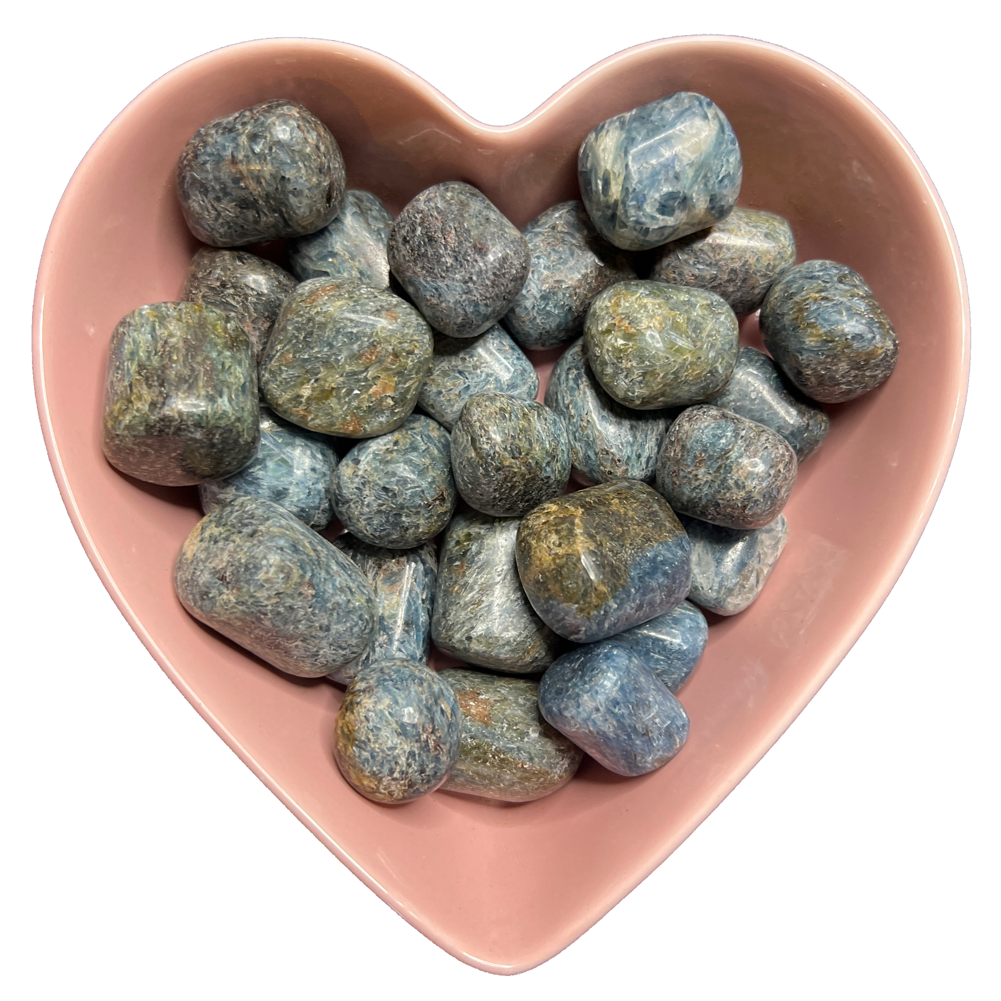 Blue Green Kyanite Tumbled Stone Natural Gemstone - One Stone - Magick Magick.com