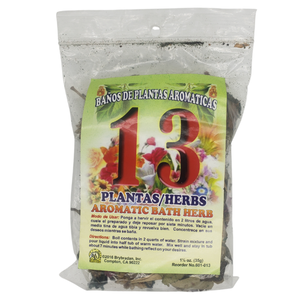 Brybradan Aromatic Bath Herbs - 13 Herbs - Magick Magick.com
