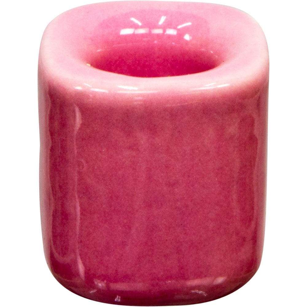 Ceramic Chime Candle Holder - Pink - Magick Magick.com