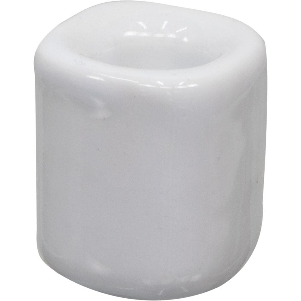 Ceramic Chime Candle Holder - White - Magick Magick.com