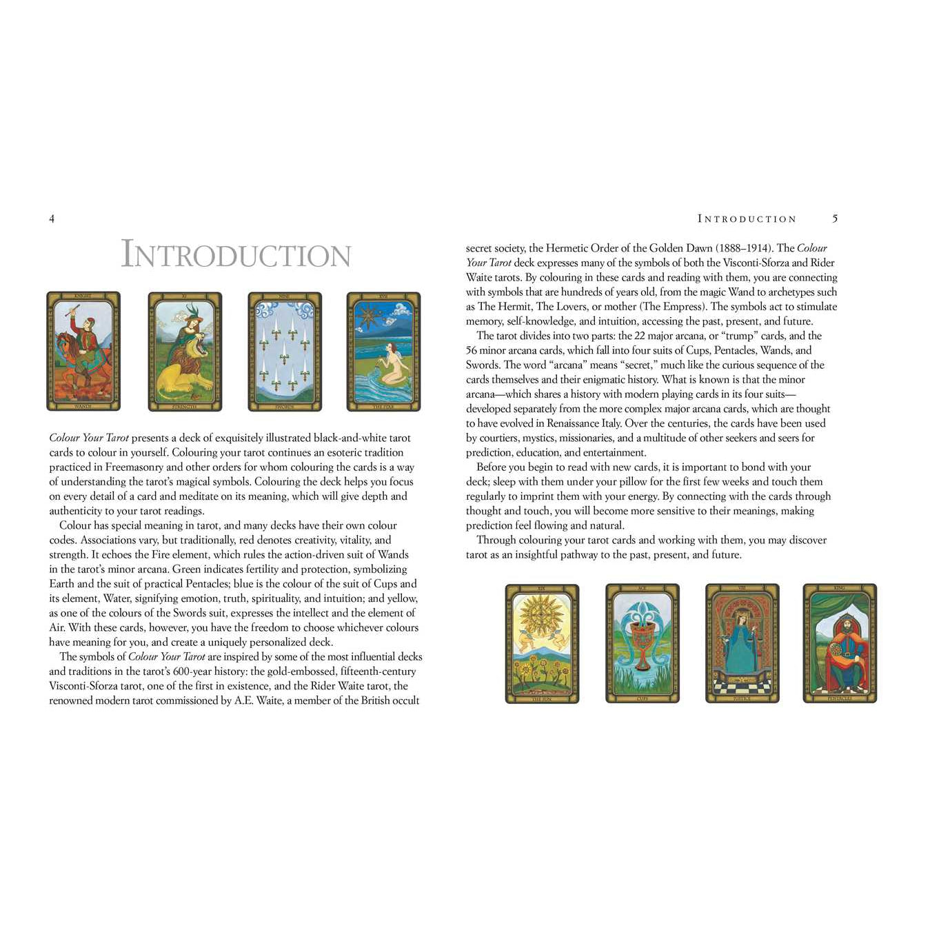 Color Your Tarot Deck by Liz Dean - Magick Magick.com