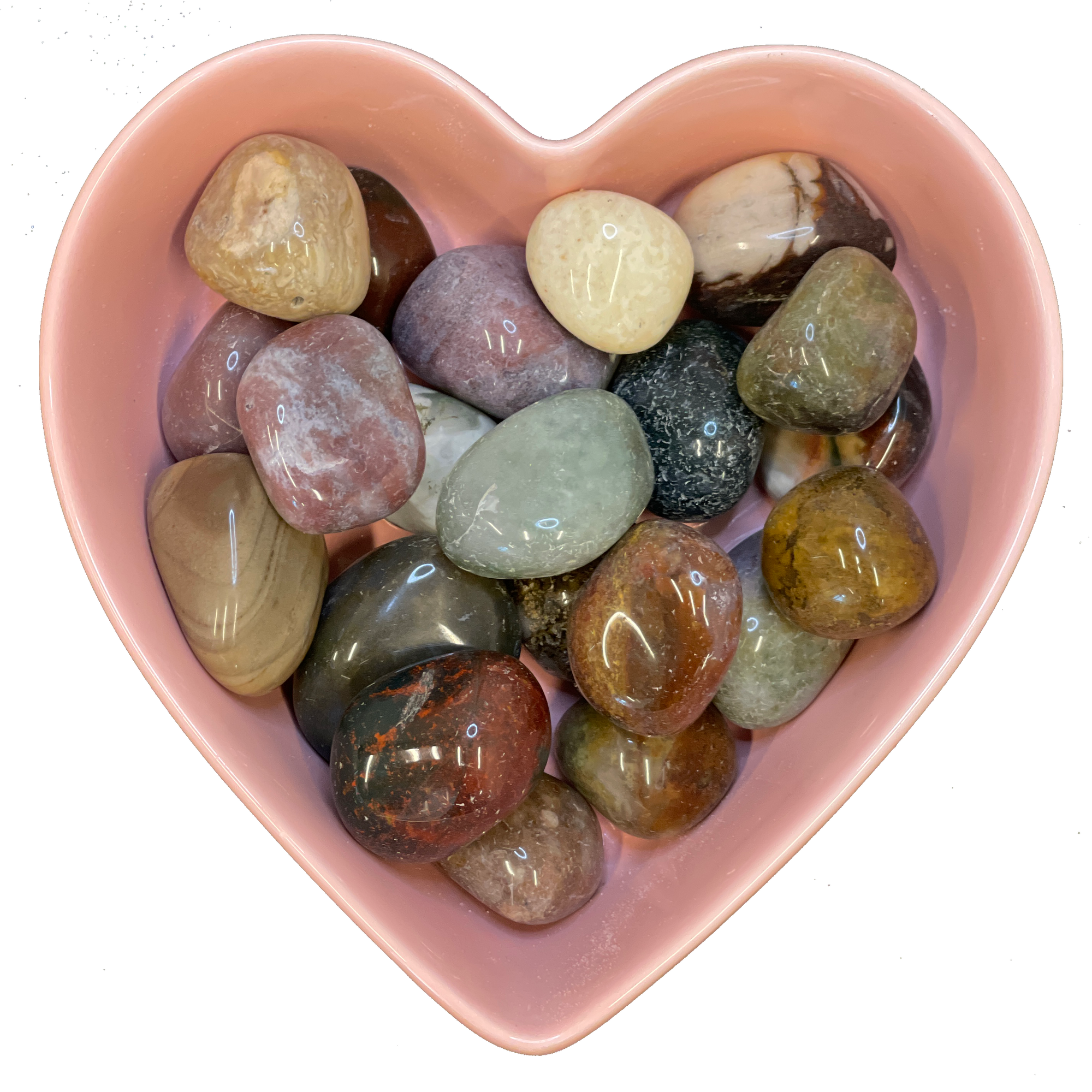 Fancy Agate Tumbled Stone Natural Gemstone - One Stone - Magick Magick.com
