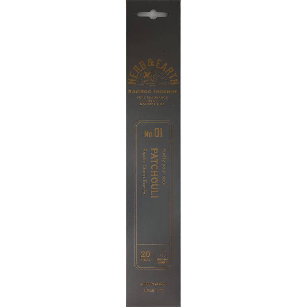 Herb & Earth Incense 20 sticks - Patchouli - Magick Magick.com