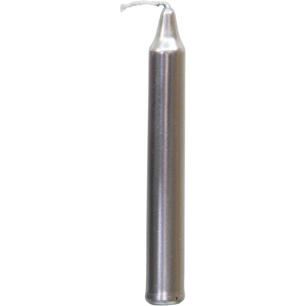 Mini Ritual Spell Candles - Silver (Pack of 20) - Magick Magick.com