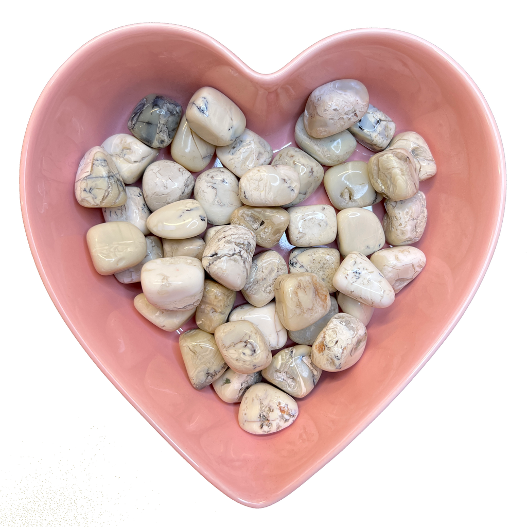 Opal in Matrix Tumbled Stone Natural Gemstone - One Stone - Magick Magick.com