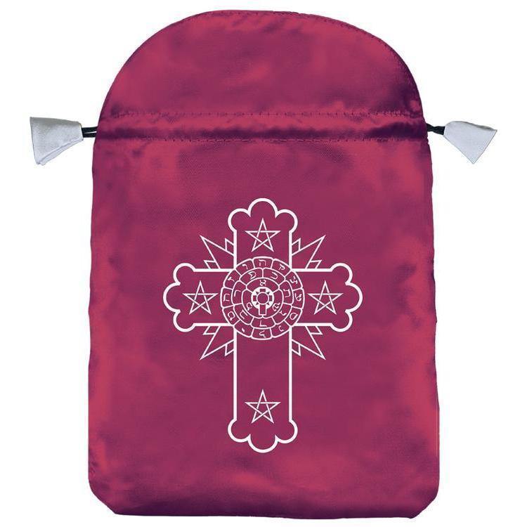 Rosicrucian Satin Tarot Bag by Lo Scarabeo - Magick Magick.com