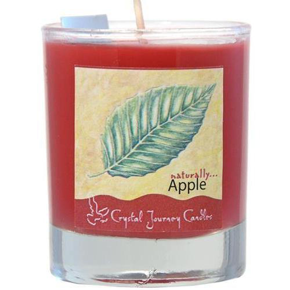 Soy Filled Votive Candle Holders - Apple - Magick Magick.com