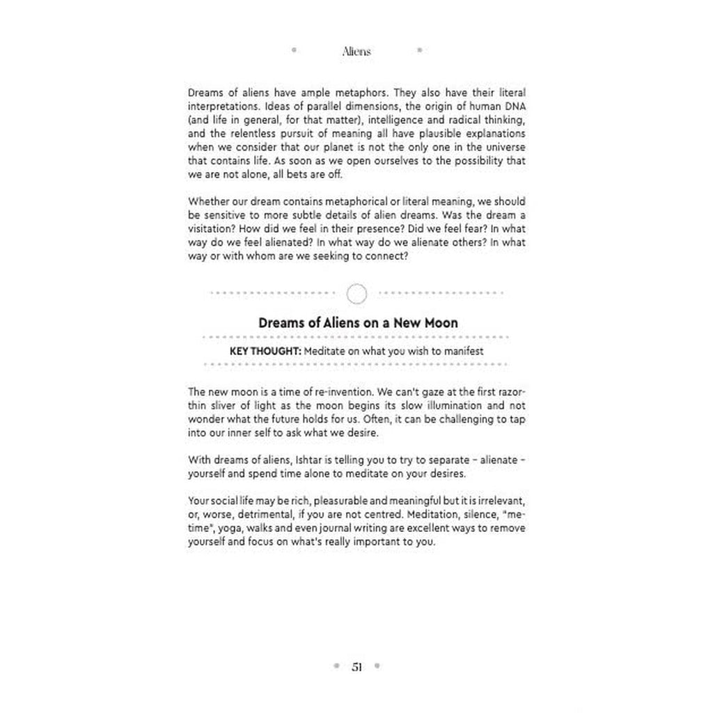 The Moon Dust Dream Dictionary by Florance Saul - Magick Magick.com