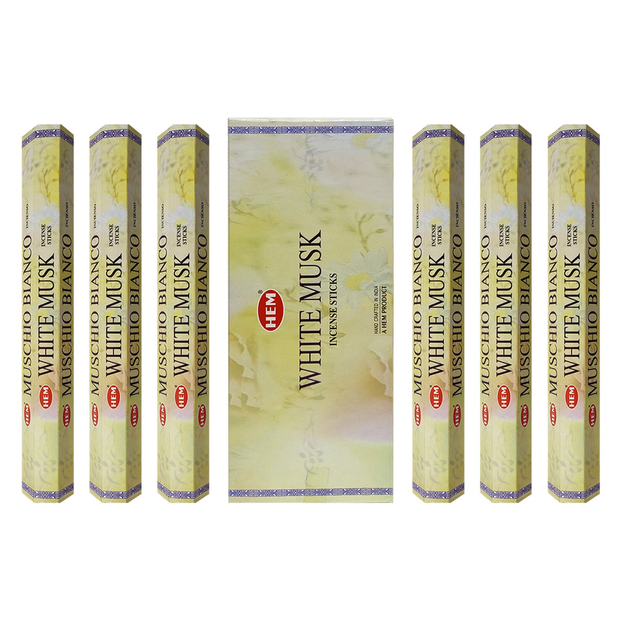 White Musk HEM Incense Stick 20 Pack - Magick Magick.com