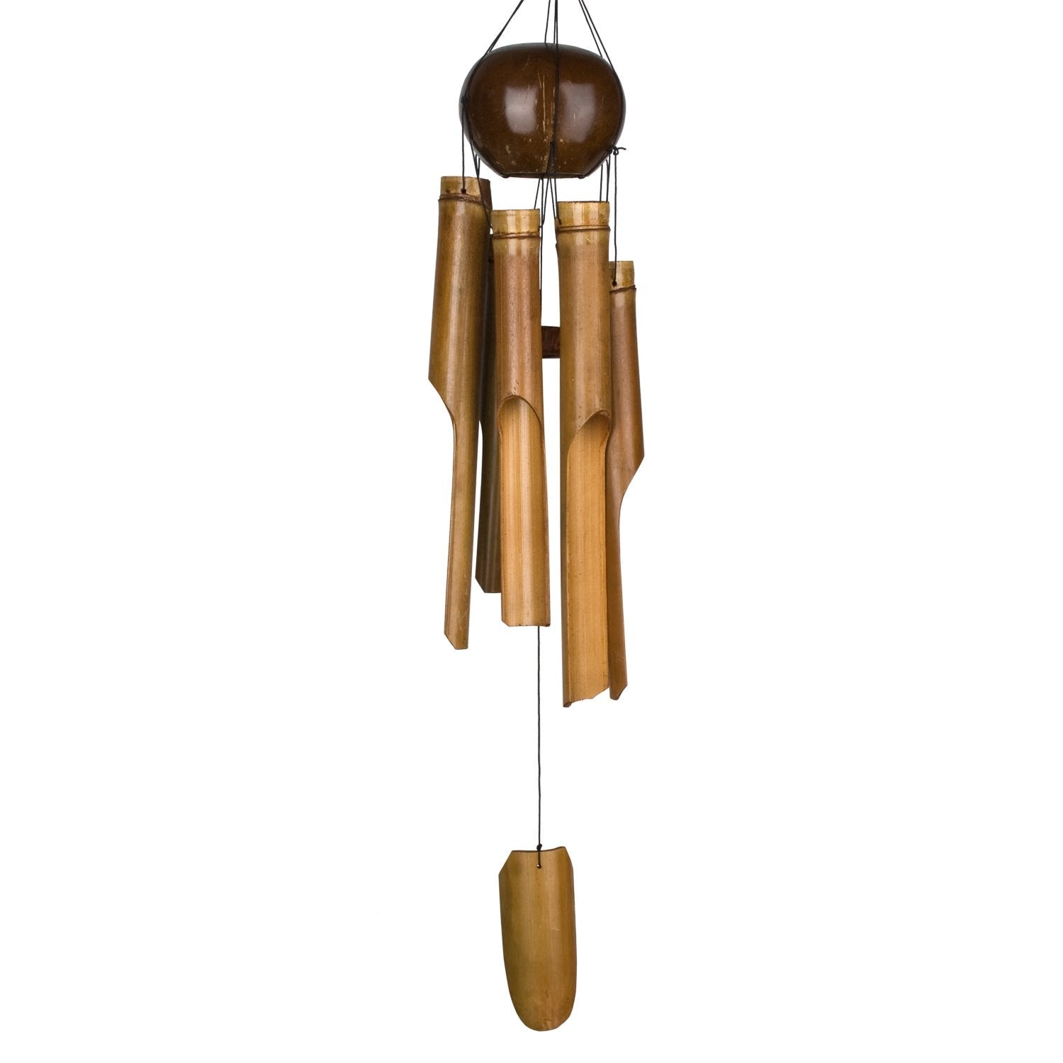 Whole Coconut Bamboo Chime - Large - Magick Magick.com