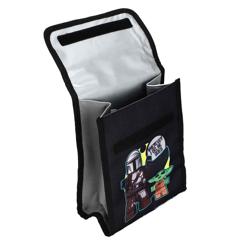 16 Star Wars Lego The Mandalorian Grogu Backpack (5 Piece
