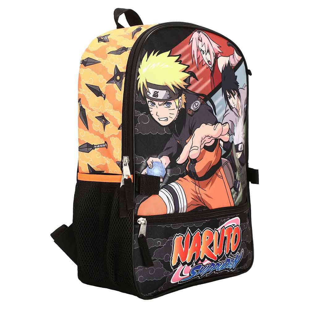 16 Naruto Shippuden Characters Backpack (5 Piece Set) -
