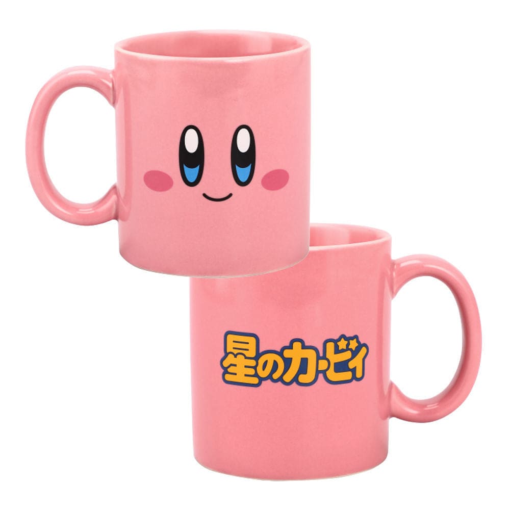 16 oz Kirby Big Face Ceramic Mug - Home Decor - Mugs Coffee