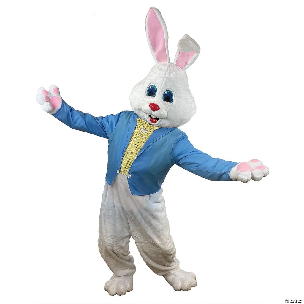 Easter Bunny with Jacket and Faux Vest - Yellow - Adult